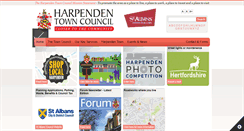 Desktop Screenshot of harpenden.gov.uk