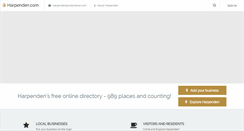 Desktop Screenshot of harpenden.com
